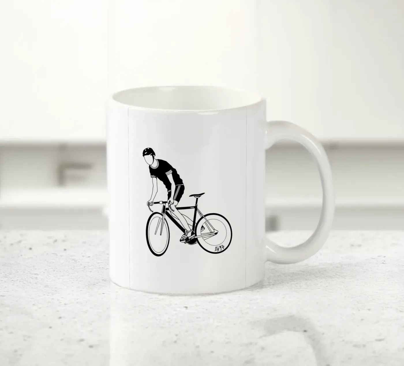 Skid ceramic mug by Albert S Jacob