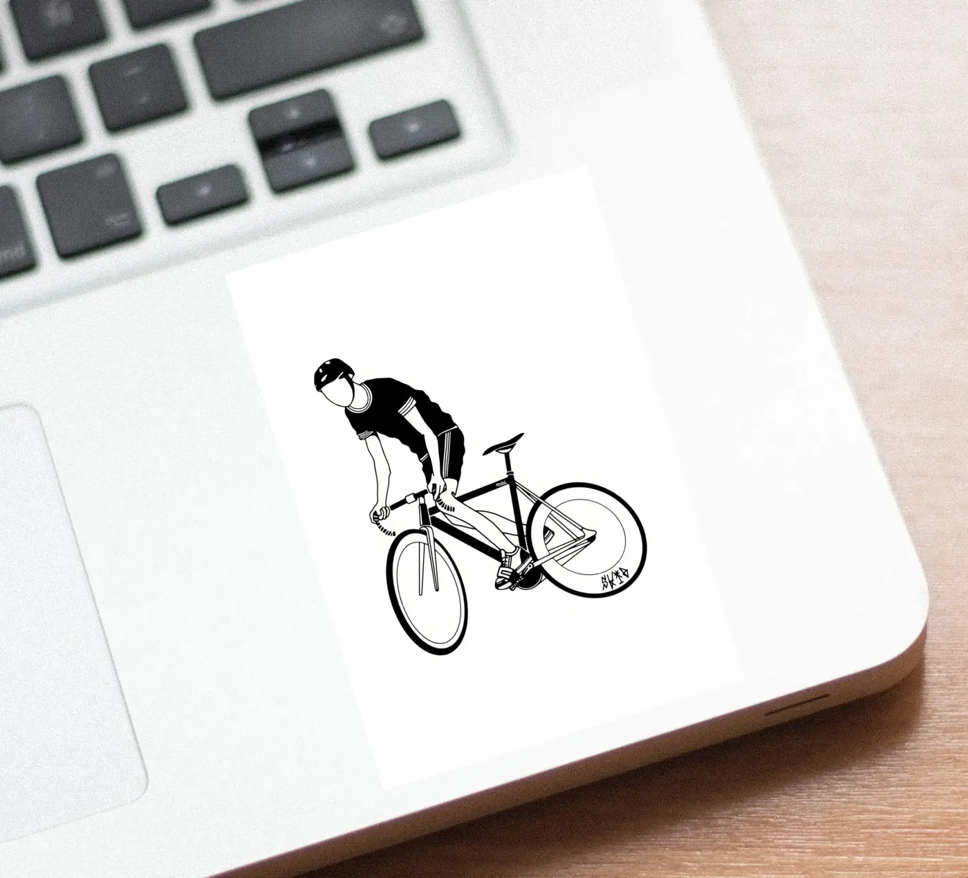 Skid sticker by Albert S Jacob