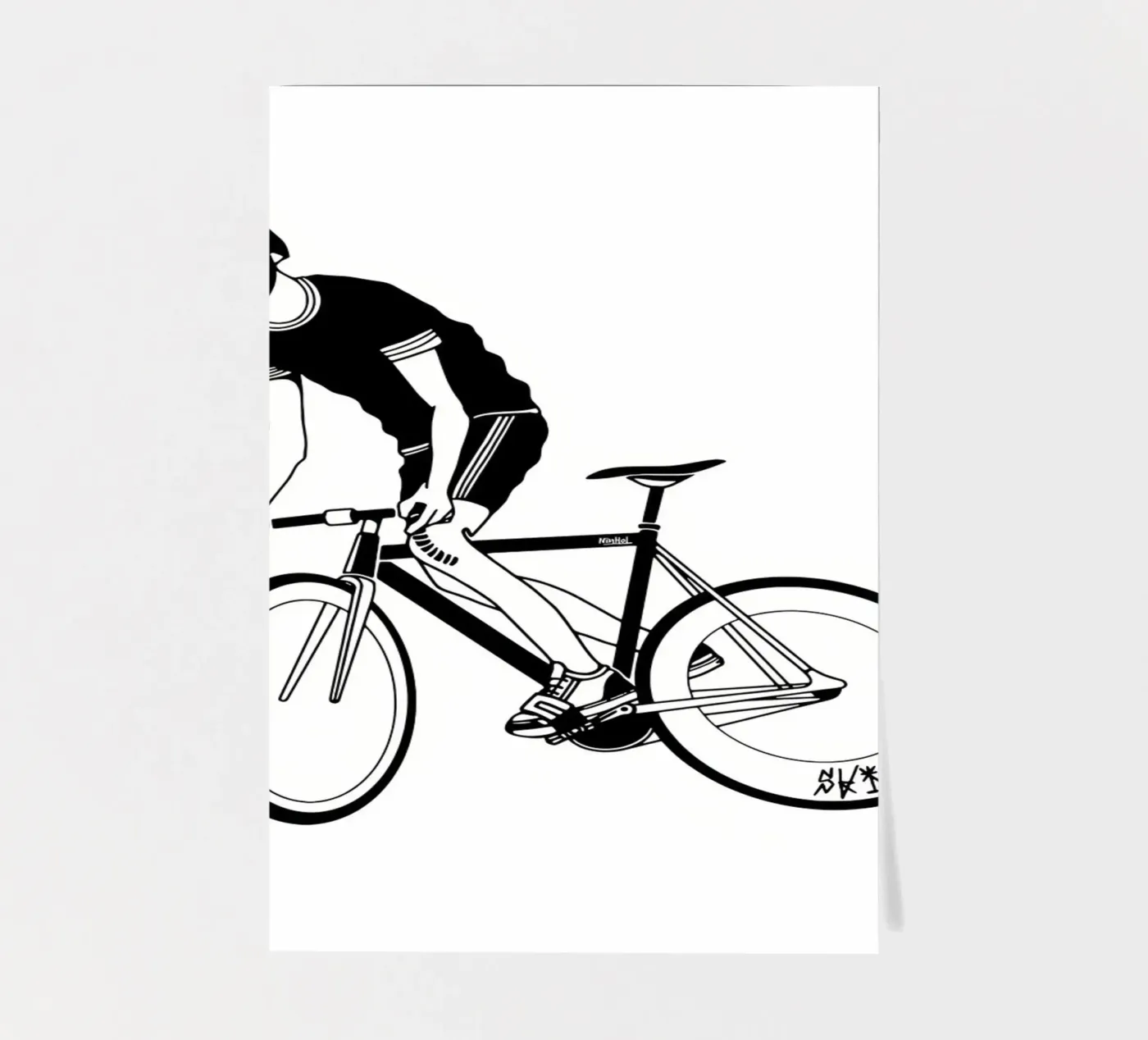 Skid sticker sheet by Albert S Jacob