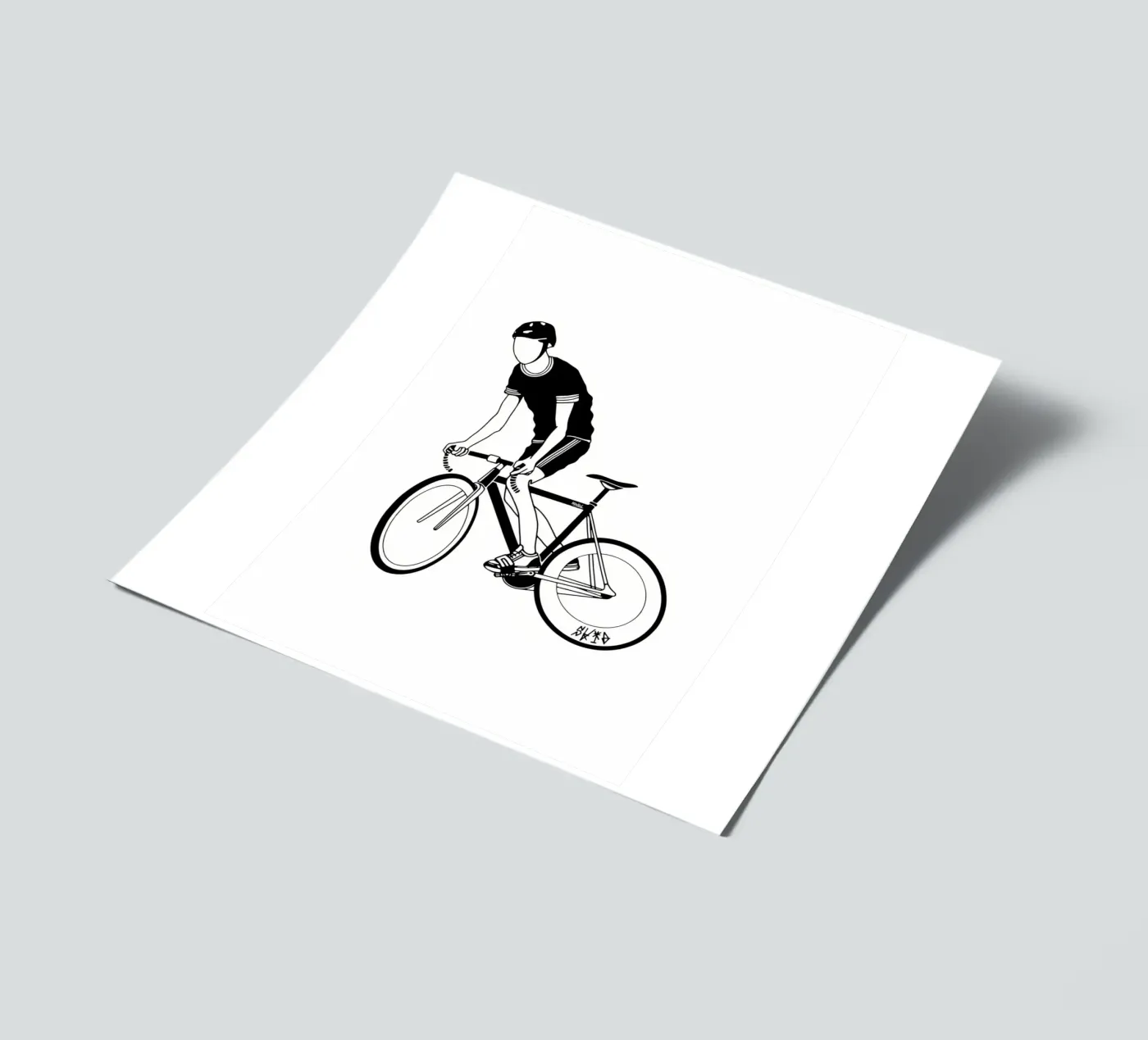 Skid sticker sheet by Albert S Jacob