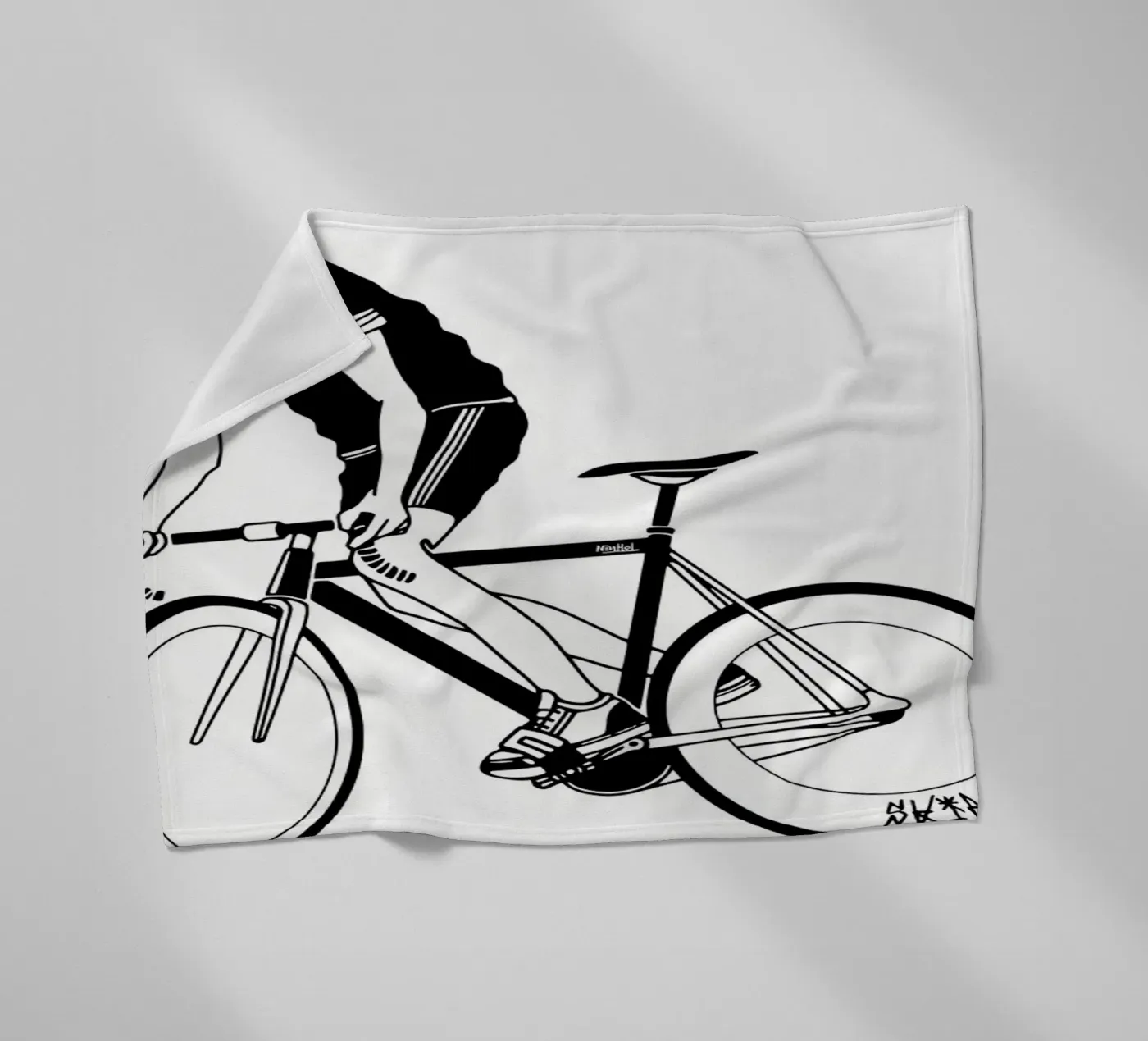 Skid fleece blanket by Albert S Jacob