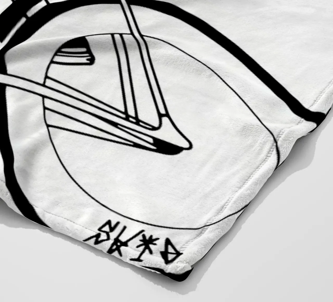 Skid fleecedeken van Albert S Jacob