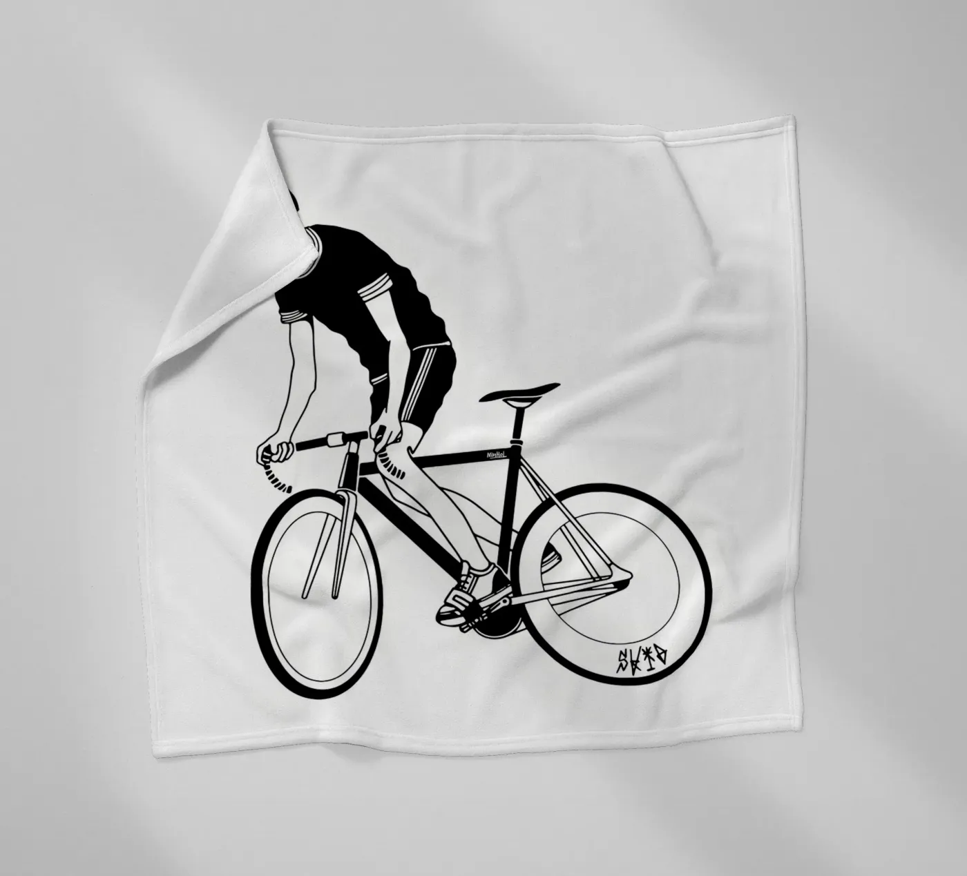 Skid fleece blanket by Albert S Jacob
