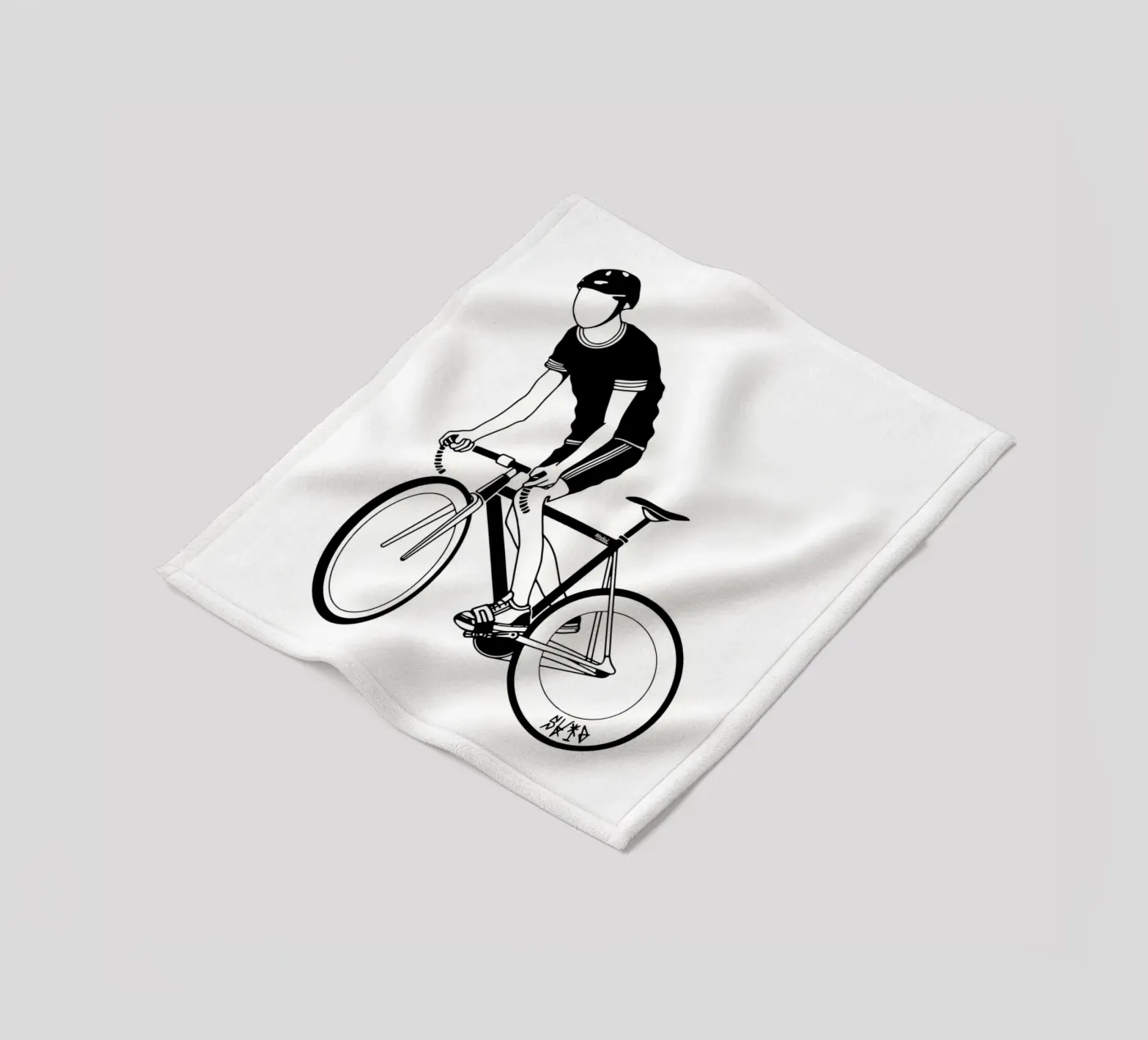 Skid fleece blanket by Albert S Jacob