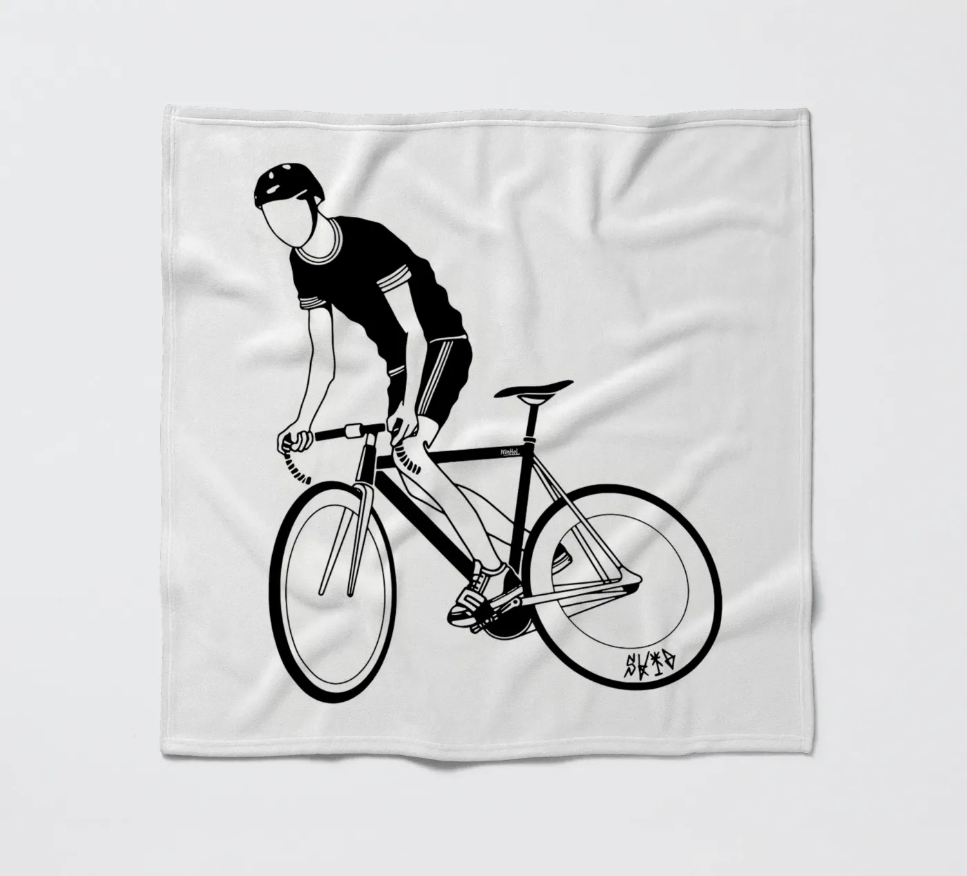 Skid Fleecedecke von Albert S Jacob
