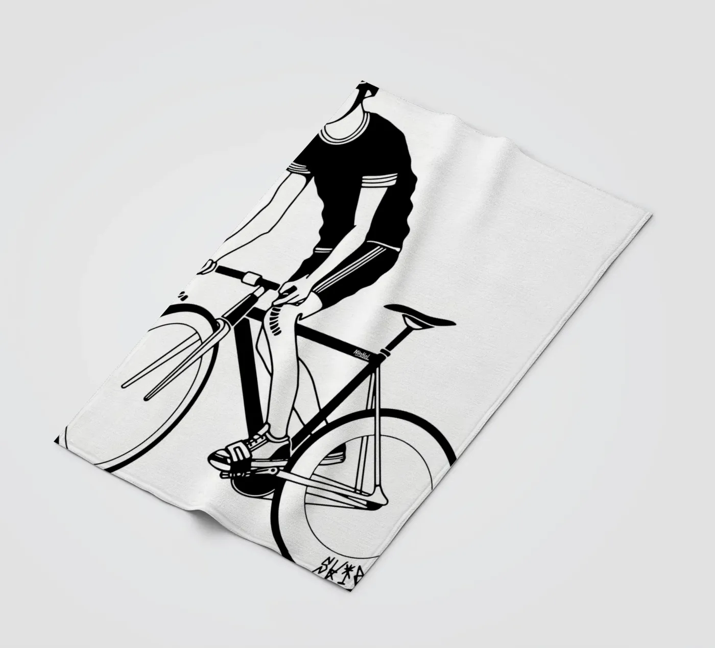 Skid fleece blanket by Albert S Jacob