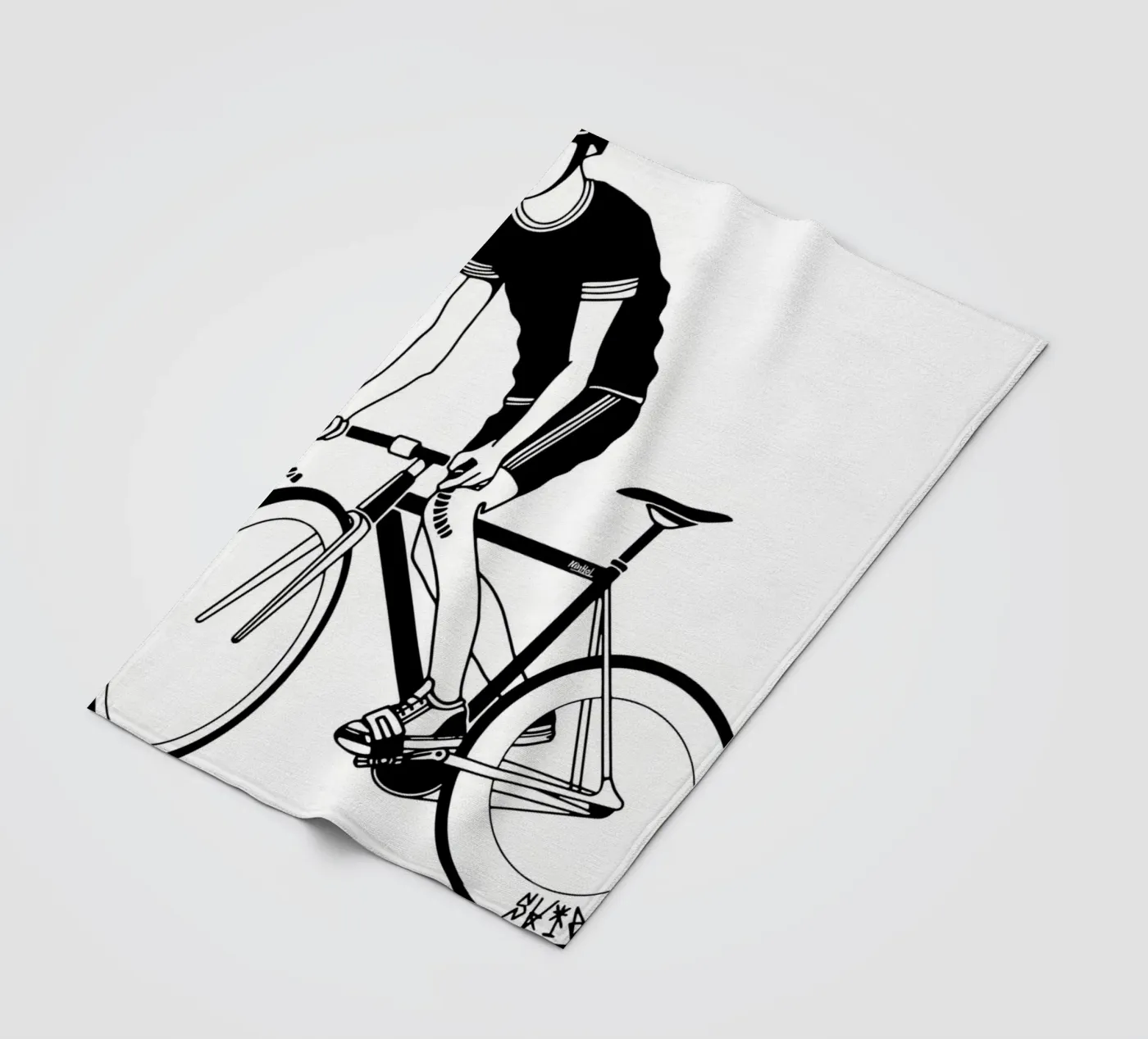 Skid Fleecedecke von Albert S Jacob