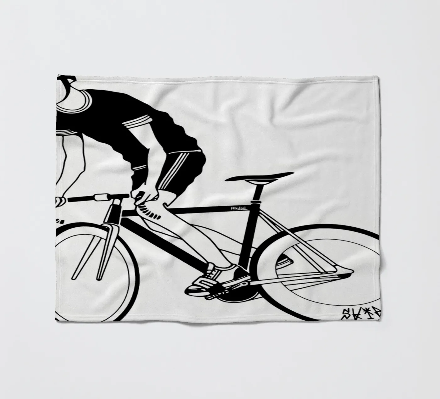 Skid fleece blanket by Albert S Jacob