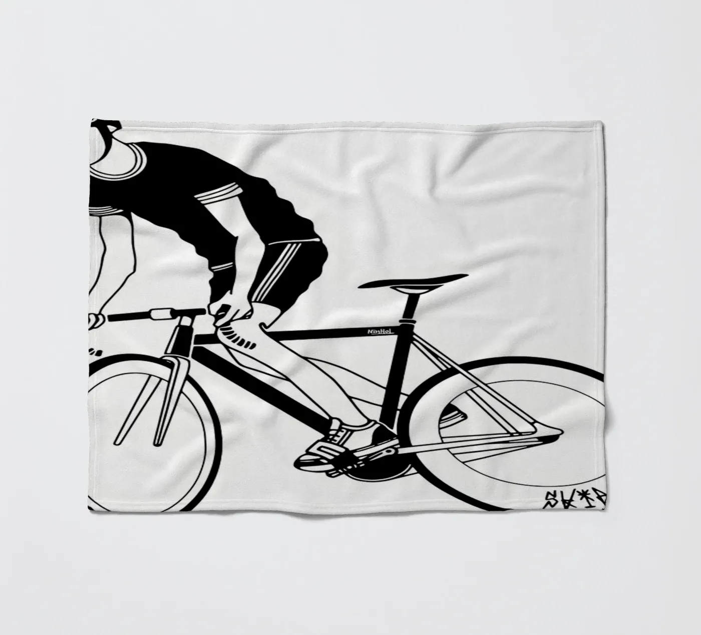 Skid Fleecedecke von Albert S Jacob