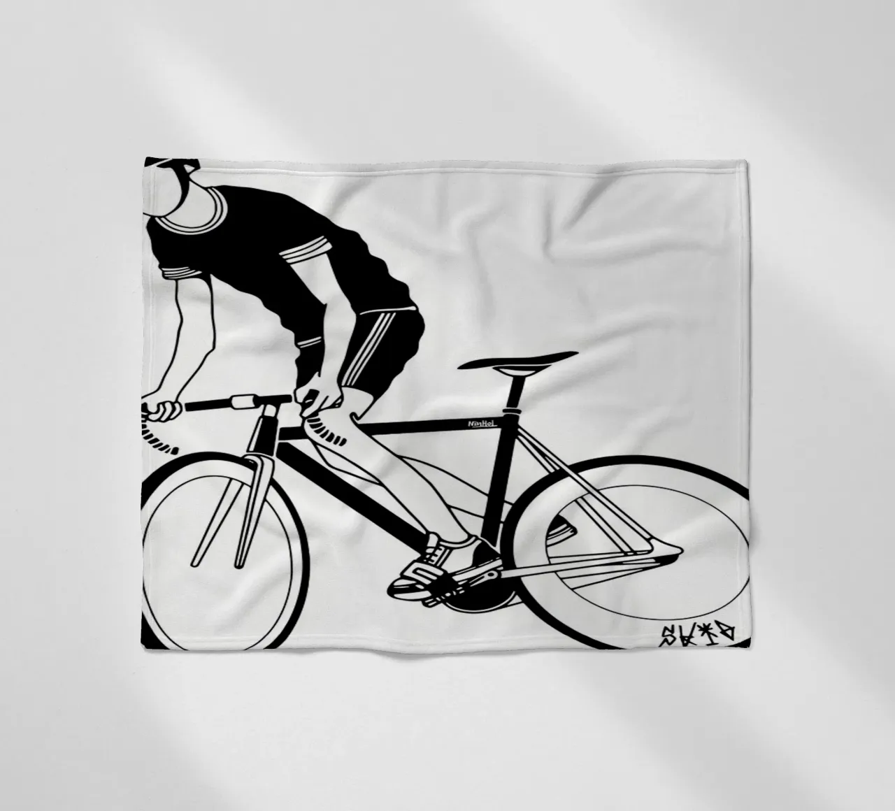 Skid fleecedeken van Albert S Jacob