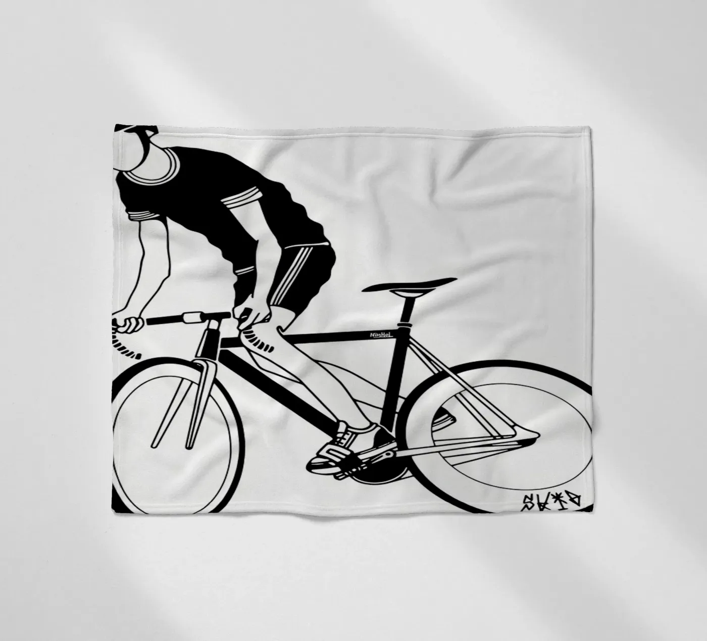 Skid fleece blanket by Albert S Jacob