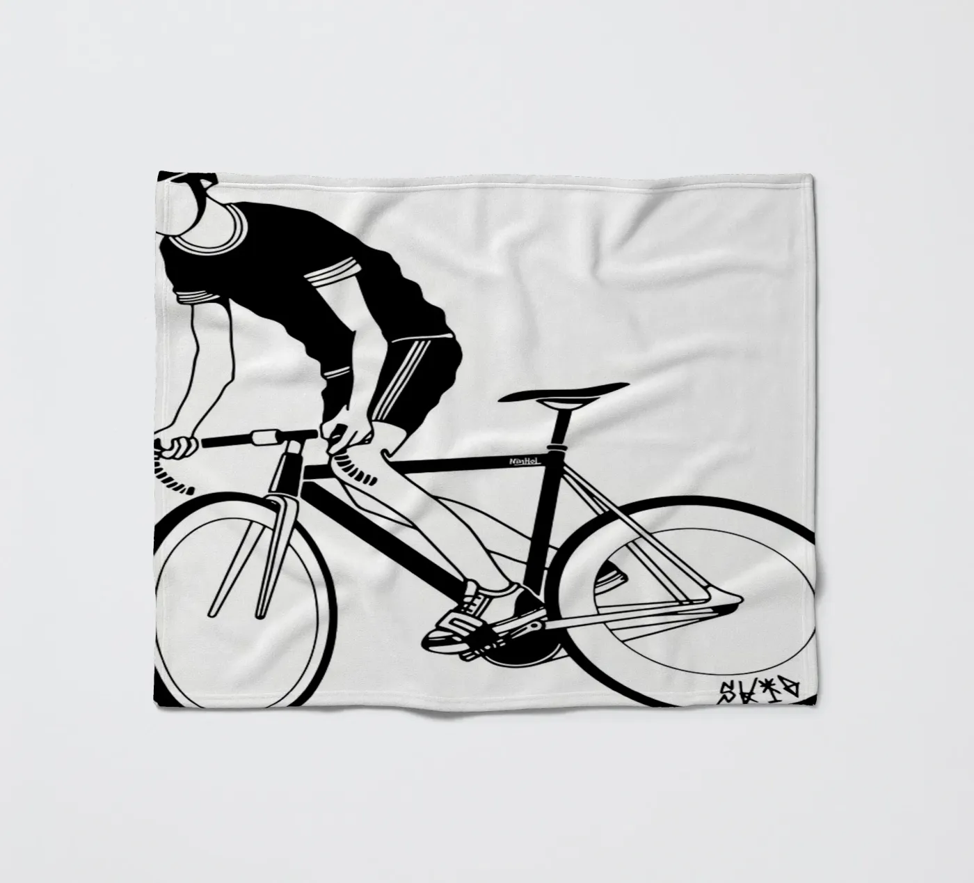 Skid Fleecedecke von Albert S Jacob
