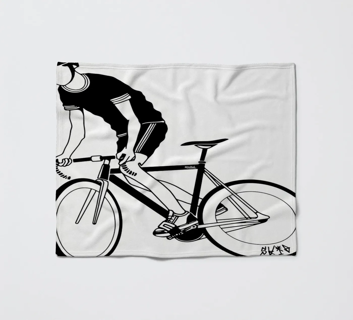 Skid fleece blanket by Albert S Jacob