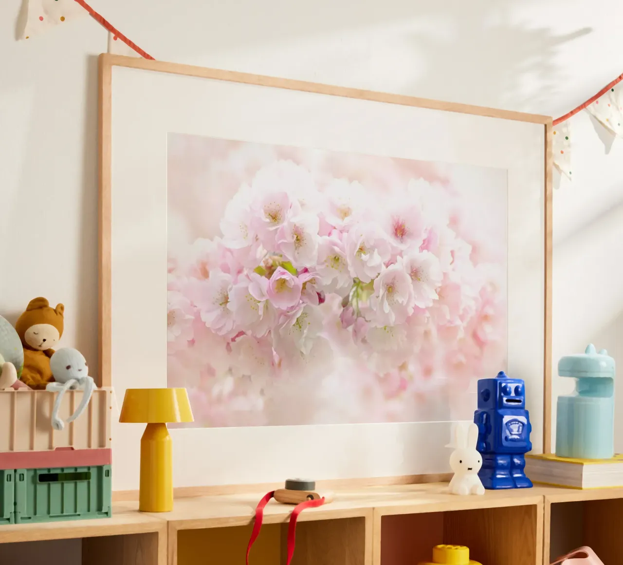 Spring Blossom - Jacky Parker poster con telaio in legno da Pictufy