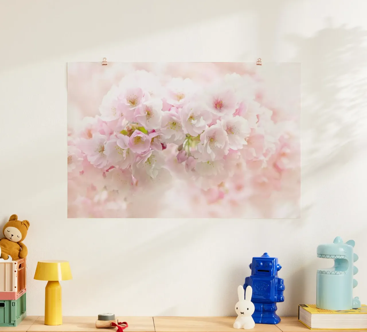 Spring Blossom - Jacky Parker poster con telaio in legno da Pictufy