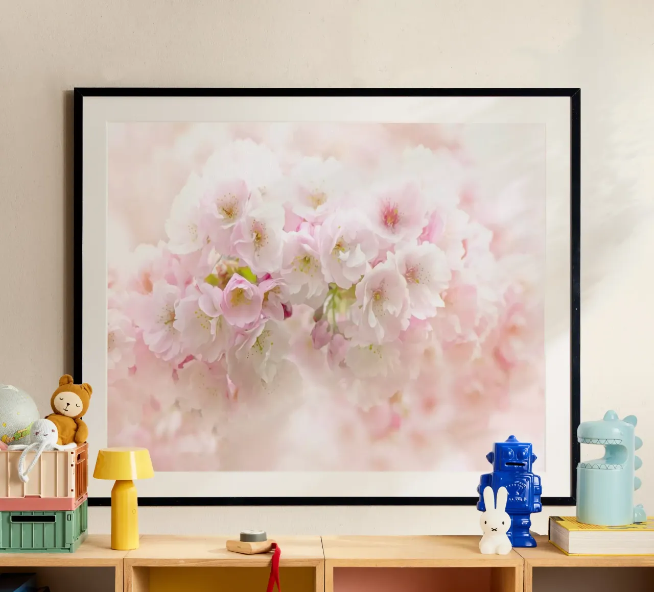 Spring Blossom - Jacky Parker poster con telaio in legno da Pictufy