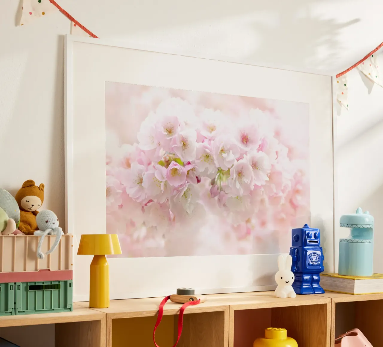 Spring Blossom - Jacky Parker poster con telaio in legno da Pictufy