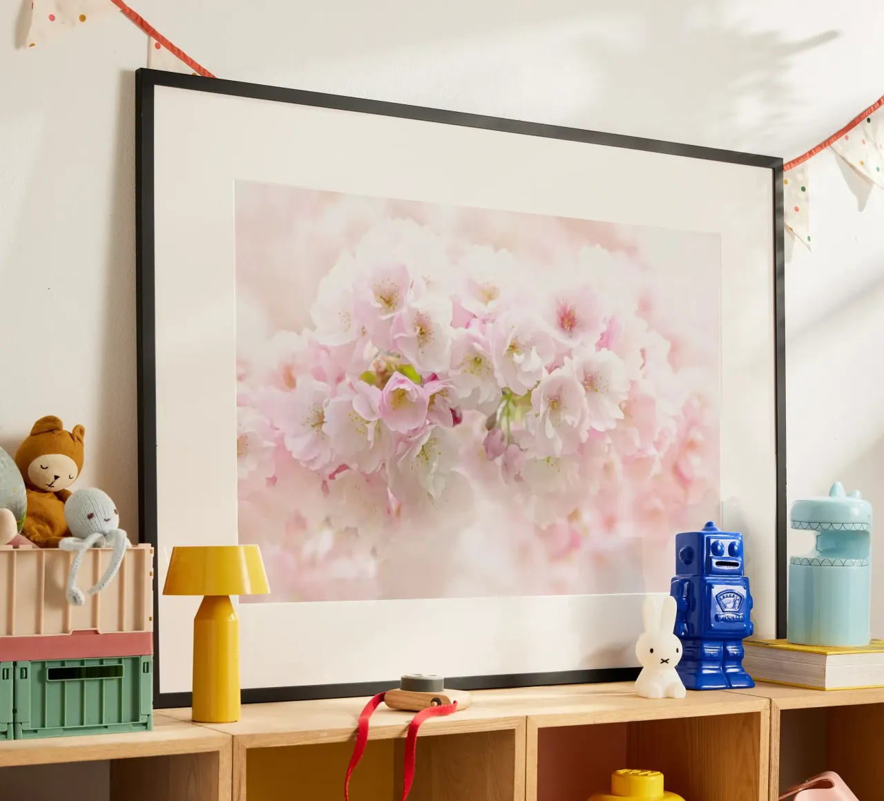 Spring Blossom - Jacky Parker poster con telaio in legno da Pictufy
