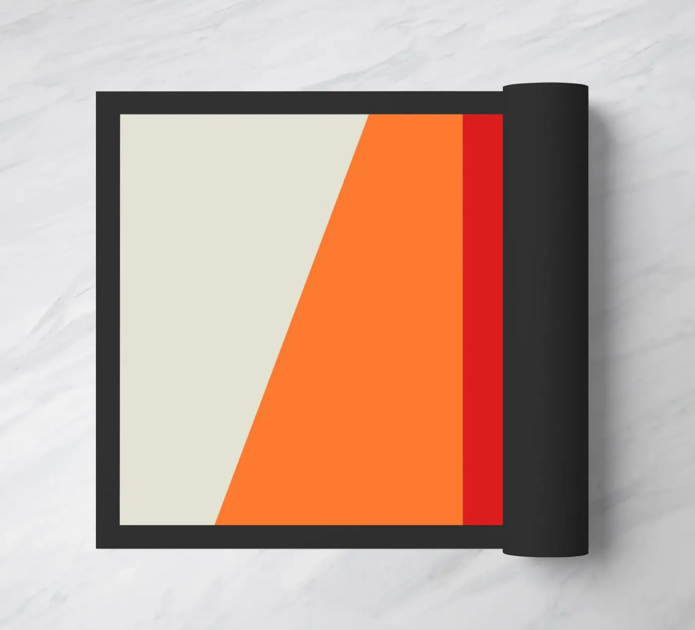 Triangular Essence doormat by galihstudio