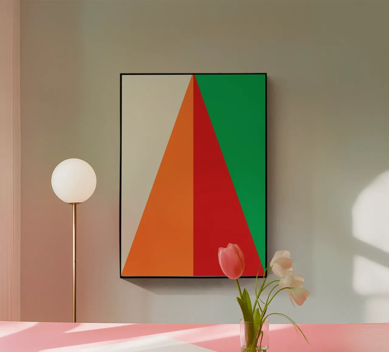 Triangular Essence plexiglass da galihstudio