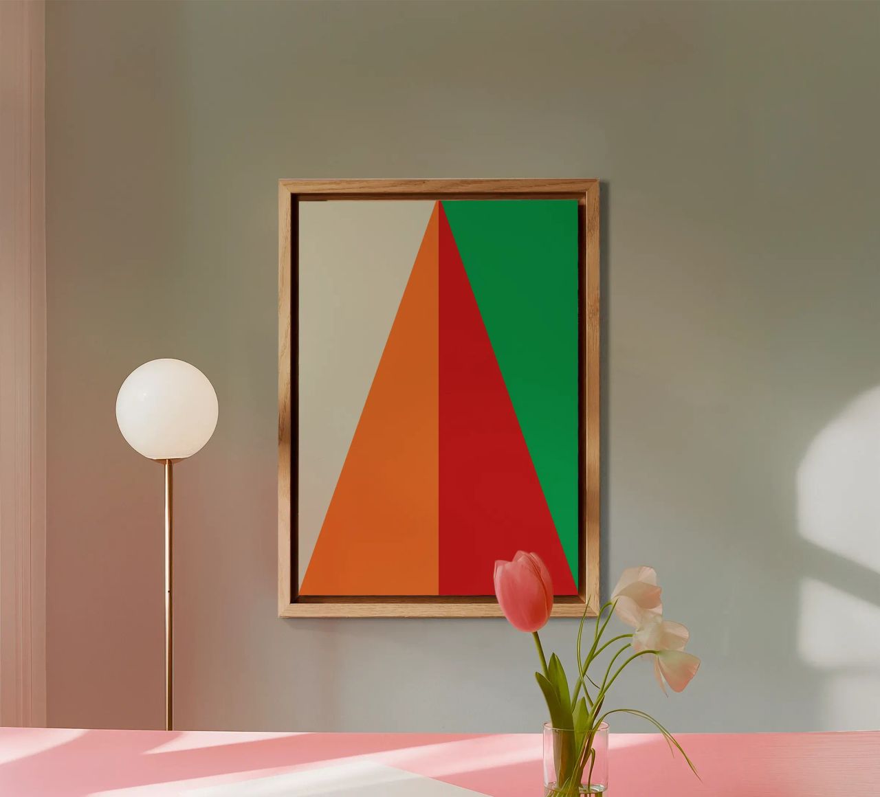 Triangular Essence alluminio dibond da galihstudio