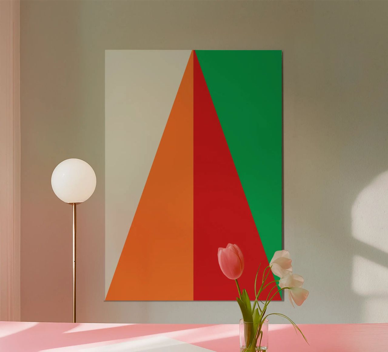 Triangular Essence alluminio dibond da galihstudio