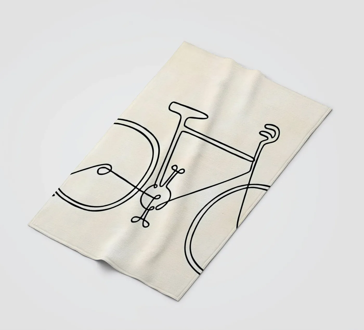 Fiets fleecedeken van Albert S Jacob