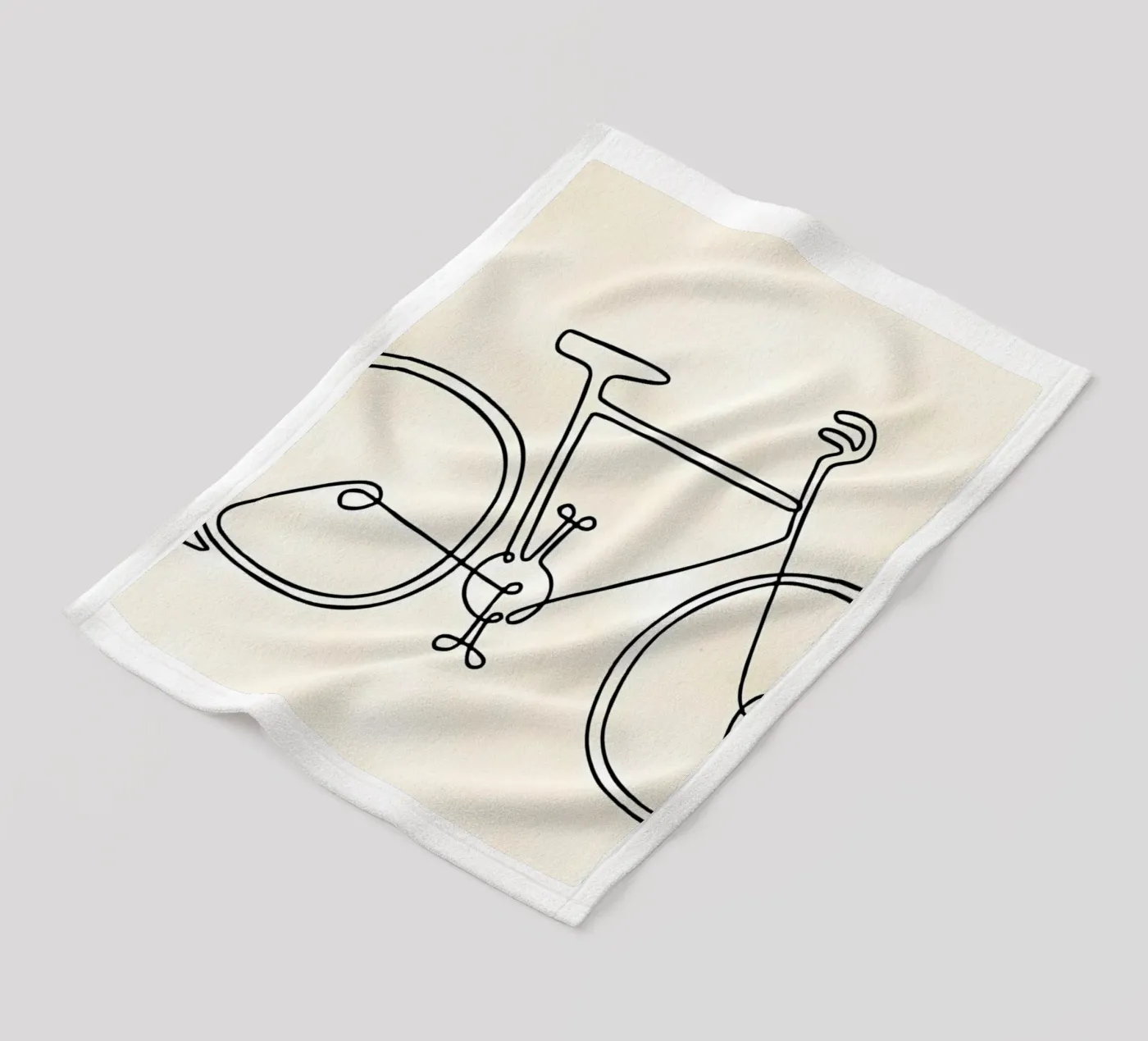 Fiets fleecedeken van Albert S Jacob