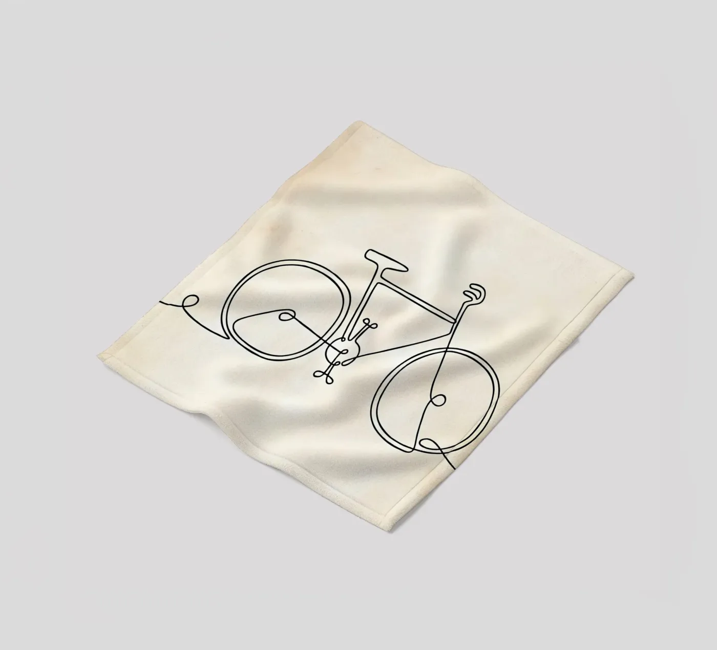 Fiets fleecedeken van Albert S Jacob