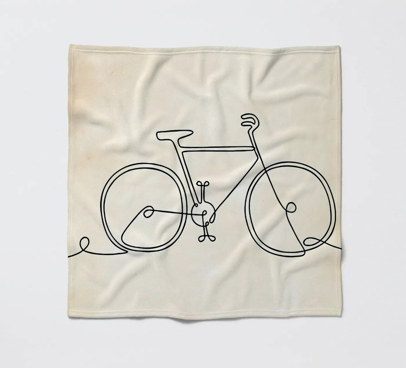 Fiets fleecedeken van Albert S Jacob