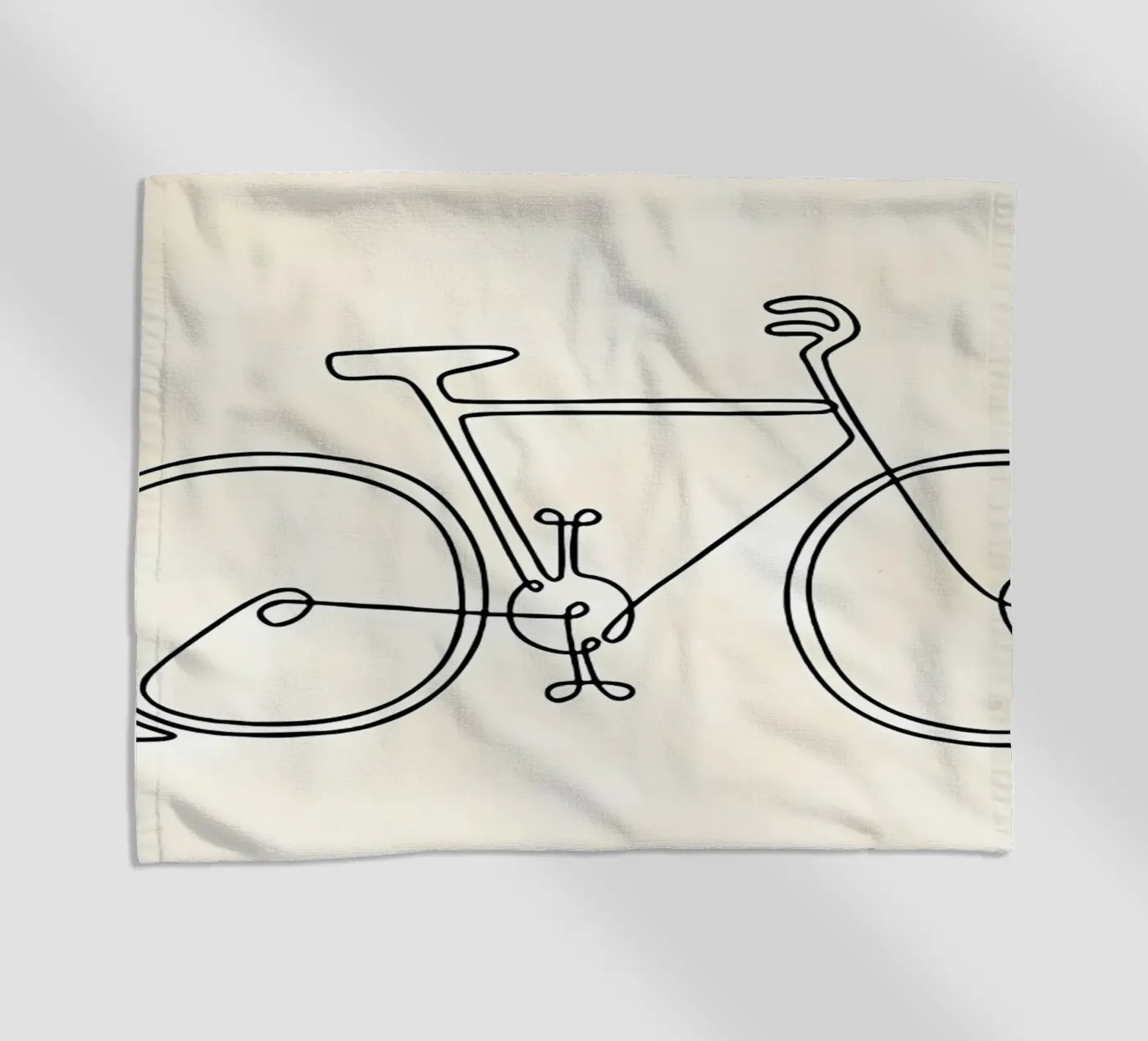 Bicicletta telo mare da Albert S Jacob
