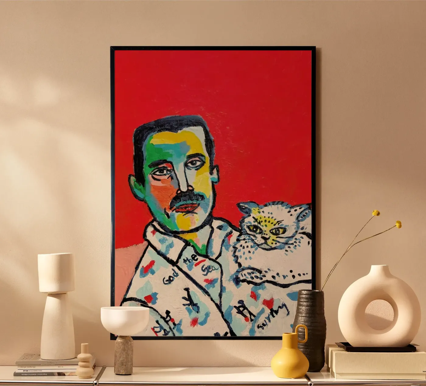 Freddy and Cat poster da Blanca Nuñez Pozuelo