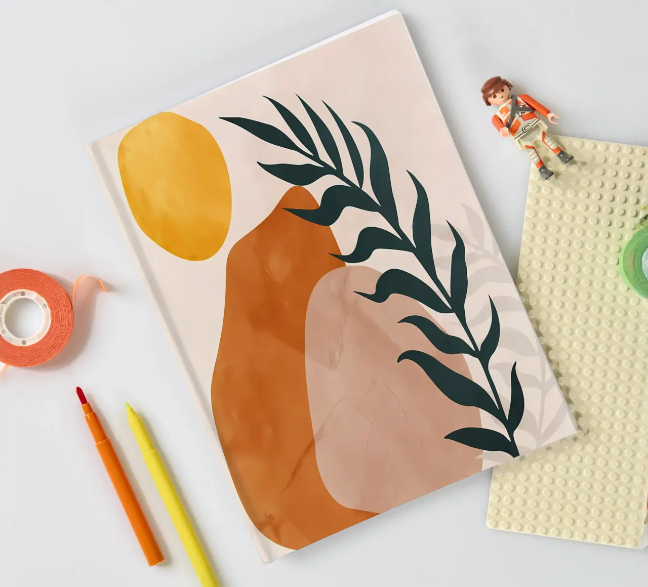 TROPICAL BOTANIC 08B notebook by Rebecca Clark Wyrick