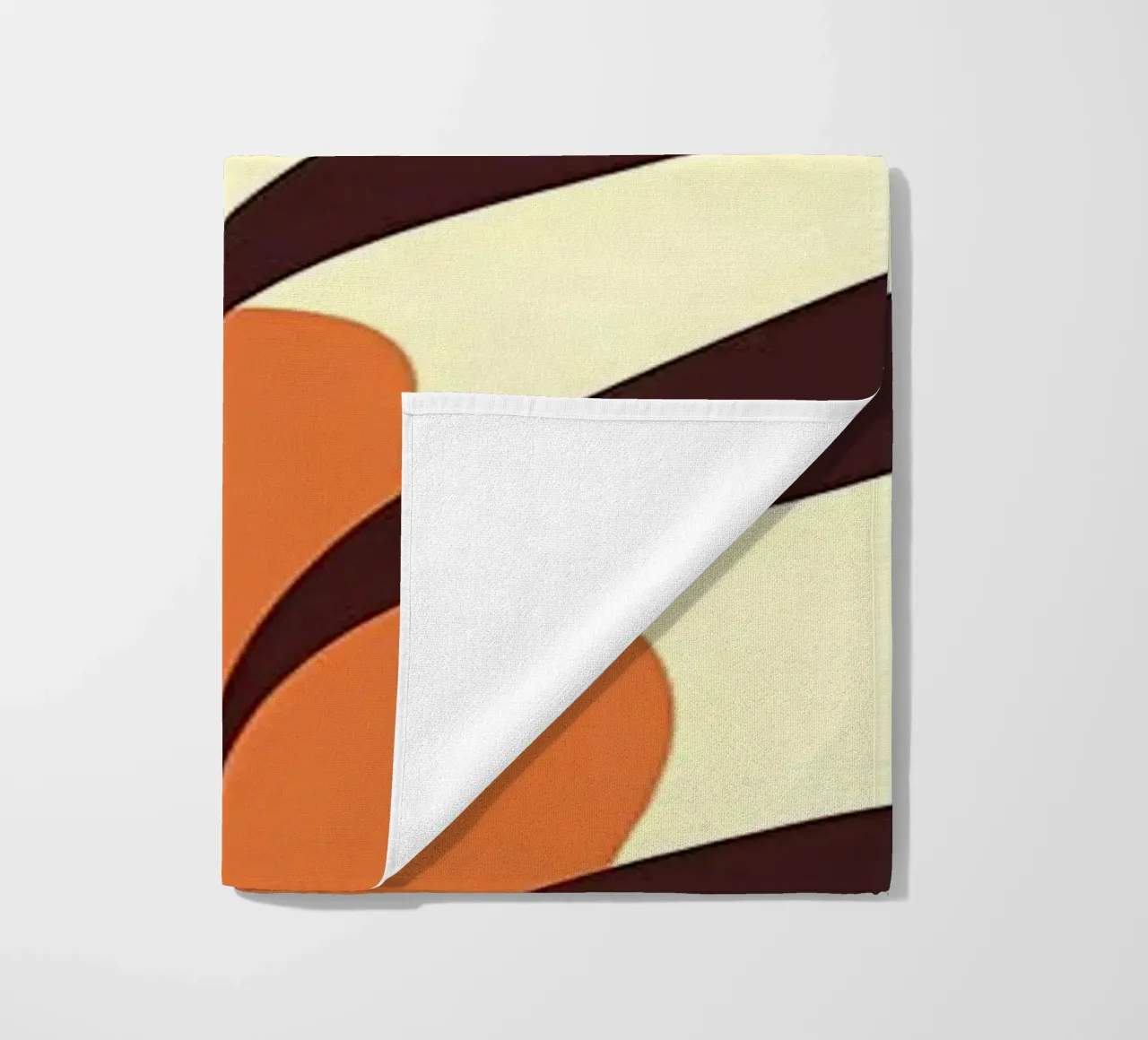 Forme di foglie scandinave telo mare da Rebecca Clark Wyrick
