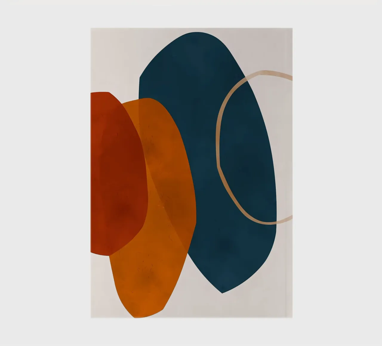 Expressionist boho 2 notebook by Rebecca Clark Wyrick