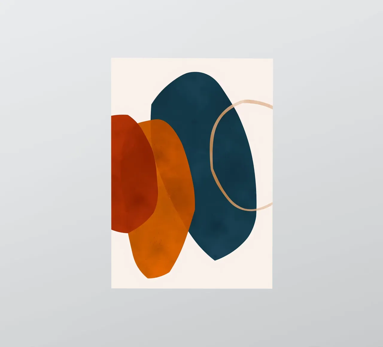 Expressionniste boho 2 autocollant de Rebecca Clark Wyrick
