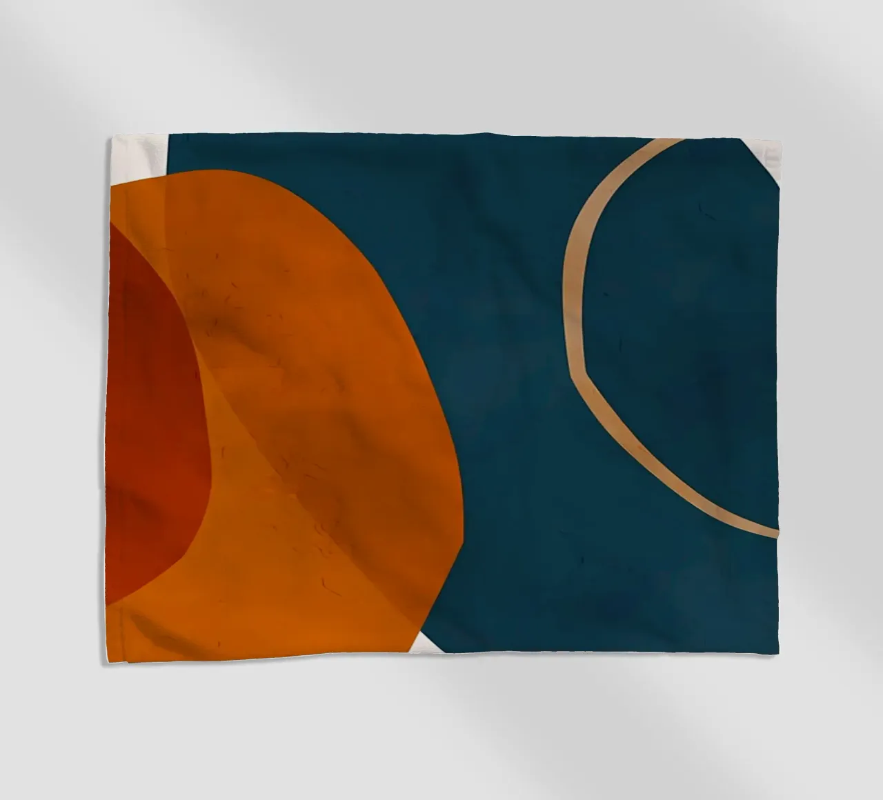 Expressionist boho 2 beach towel by Rebecca Clark Wyrick
