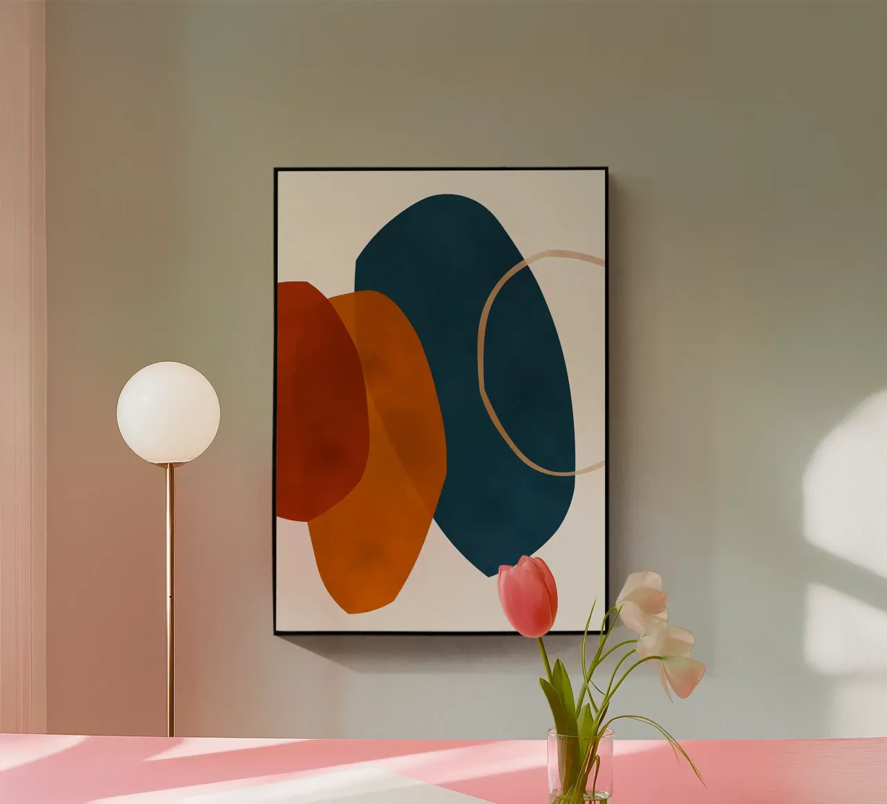 Espressionista boho 2 plexiglass da Rebecca Clark Wyrick