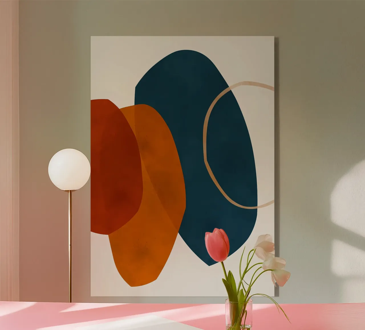 Espressionista boho 2 plexiglass da Rebecca Clark Wyrick