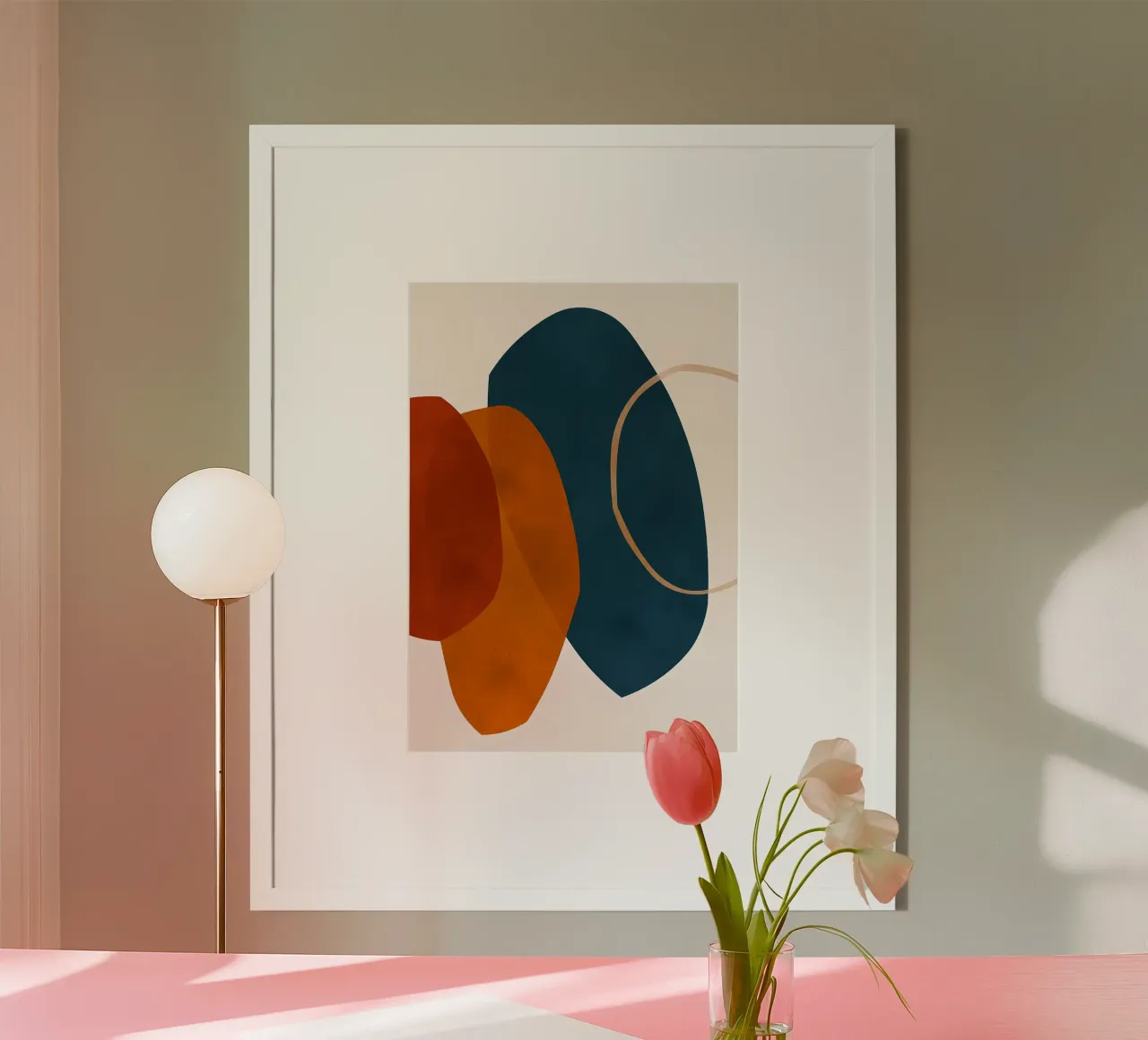 Espressionista boho 2 poster da Rebecca Clark Wyrick