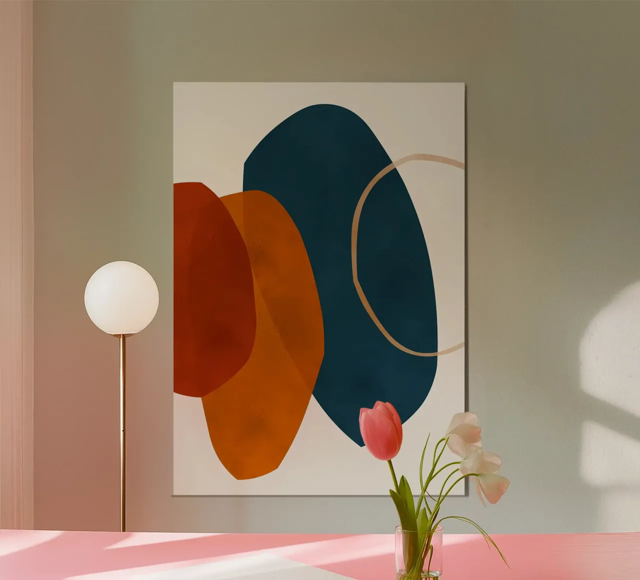 Espressionista boho 2 poster da Rebecca Clark Wyrick