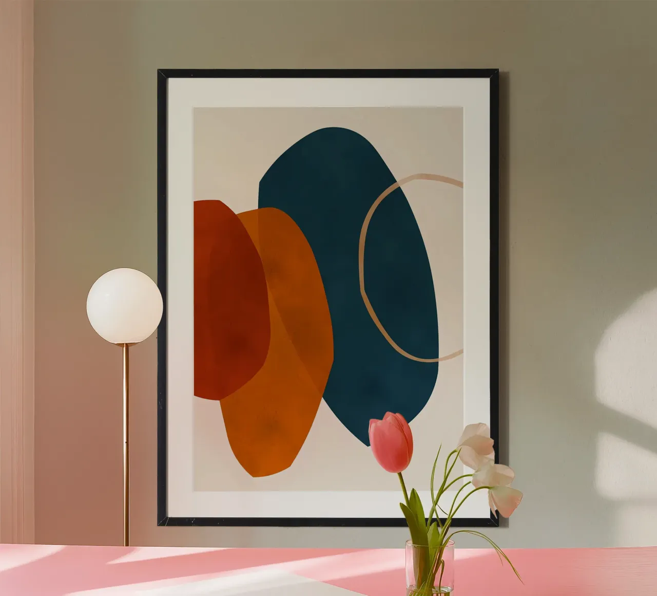 Espressionista boho 2 poster da Rebecca Clark Wyrick