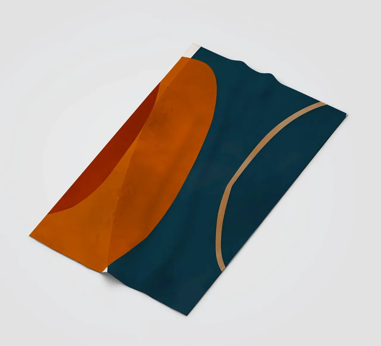 Espressionista boho 2 coperta in pile da Rebecca Clark Wyrick
