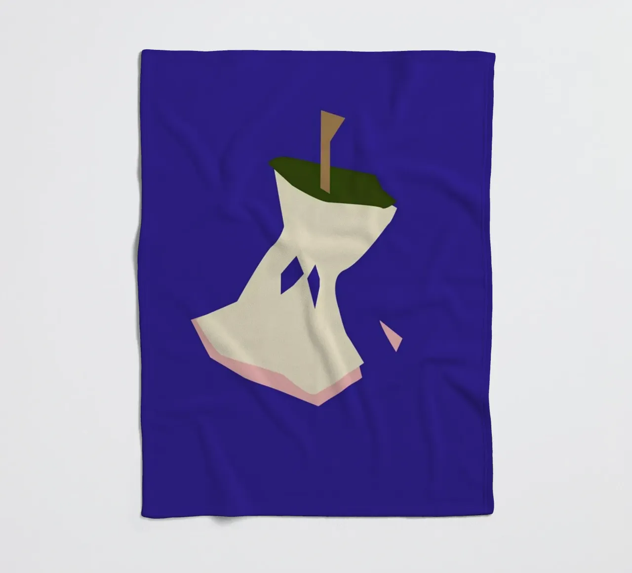 Apple fleece blanket by Helena Ravenne