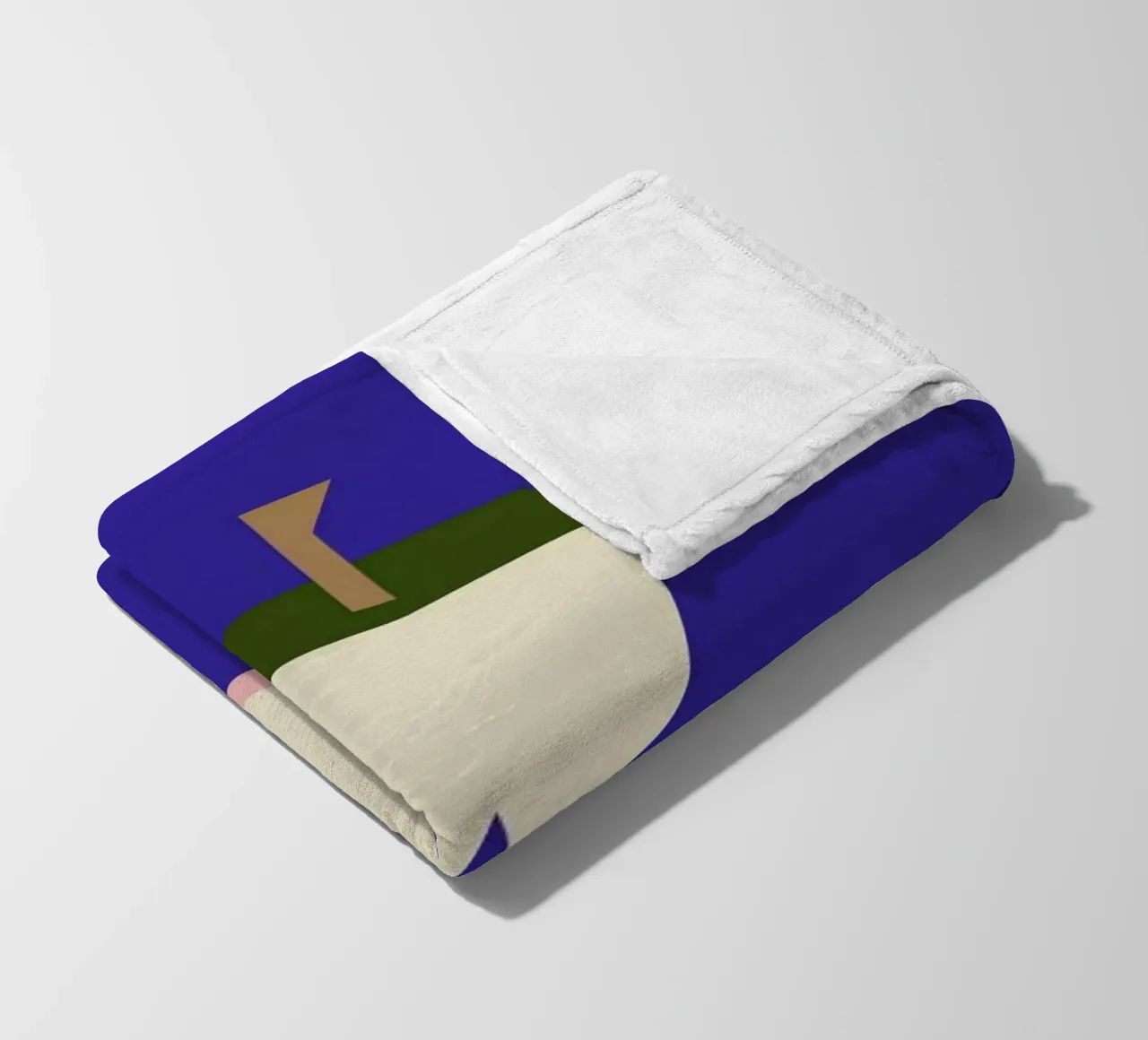 Apple fleece blanket by Helena Ravenne