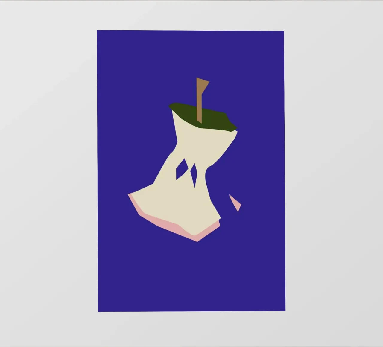 Apple pellicola backlit da Helena Ravenne