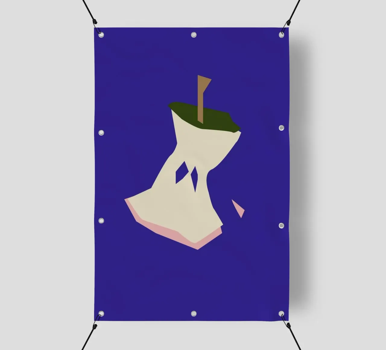 Apple telo in pvc da Helena Ravenne