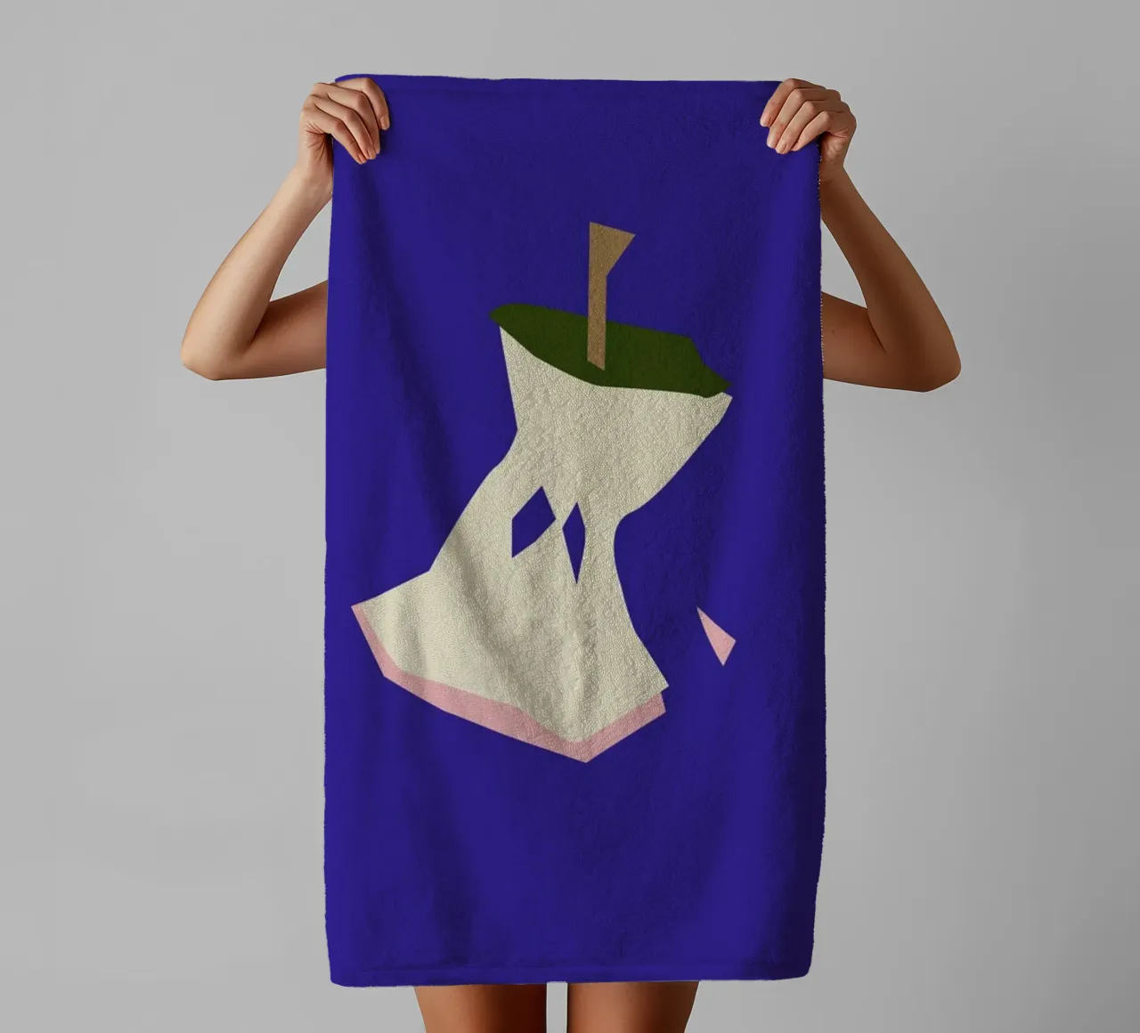 Apple badhanddoek van Helena Ravenne