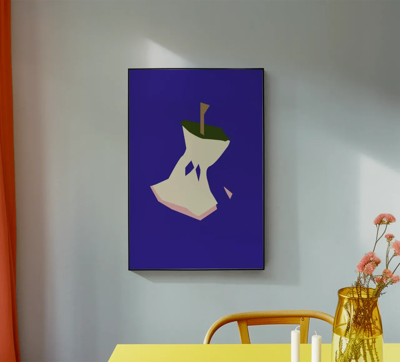 Apple plexiglass da Helena Ravenne