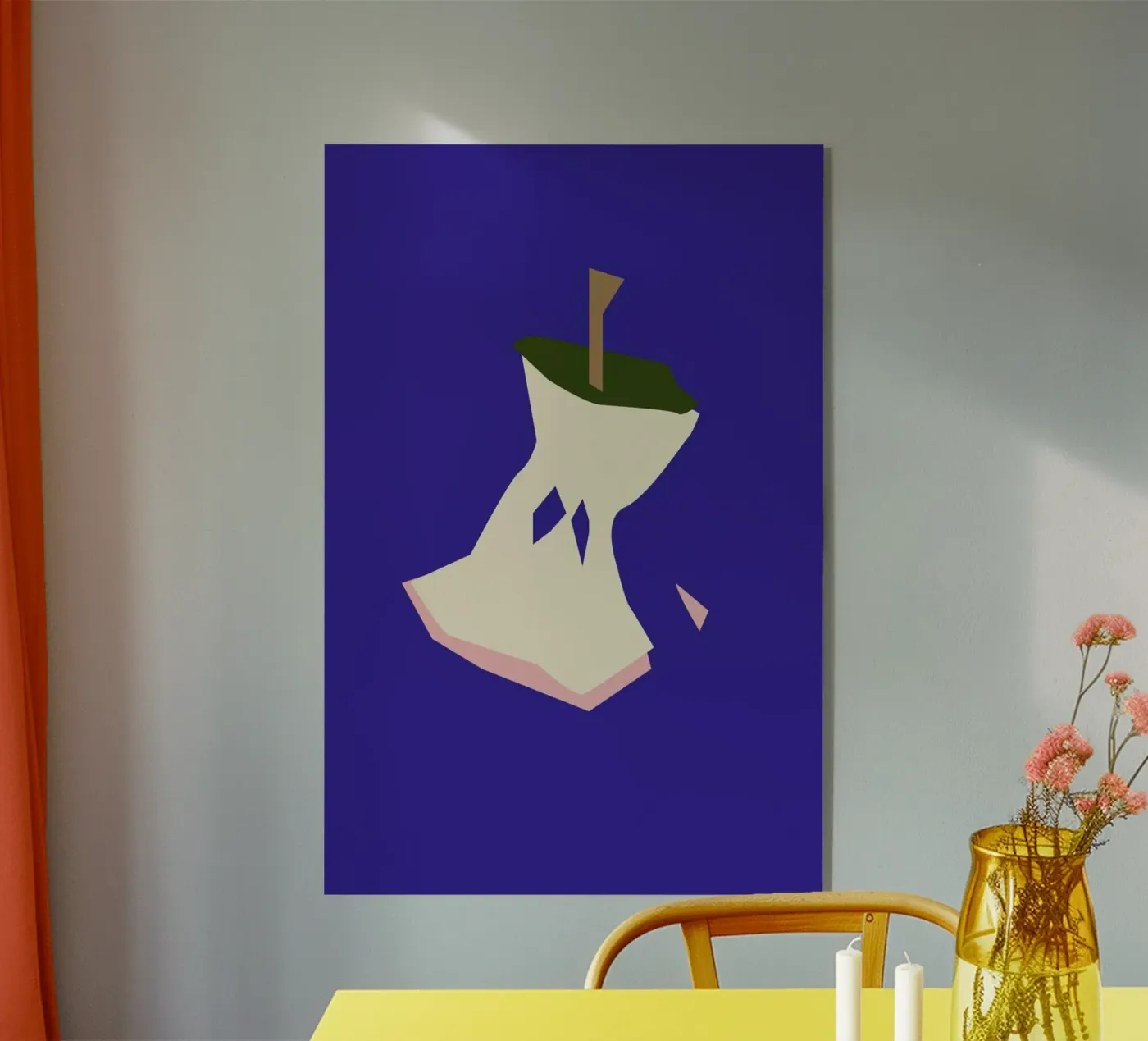 Apple plexiglass da Helena Ravenne